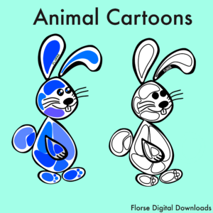 Animal Coloring Book Mini