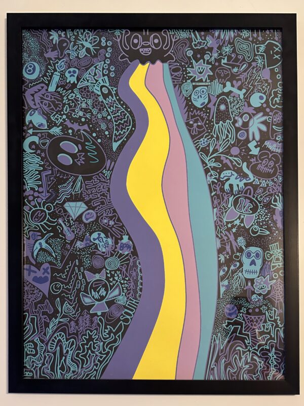 Rainbow Doodle Poster