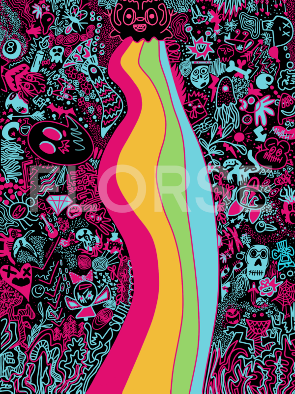 Rainbow Doodle Poster - Image 4