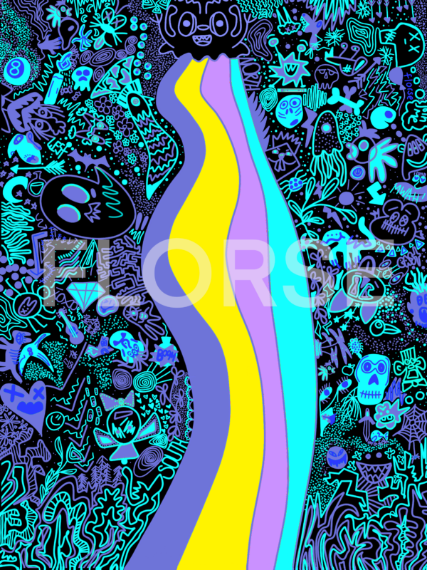 Rainbow Doodle Poster - Image 3